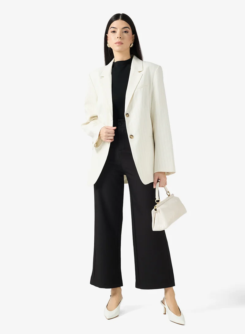 ELLA High Waisted Tailored Trouser